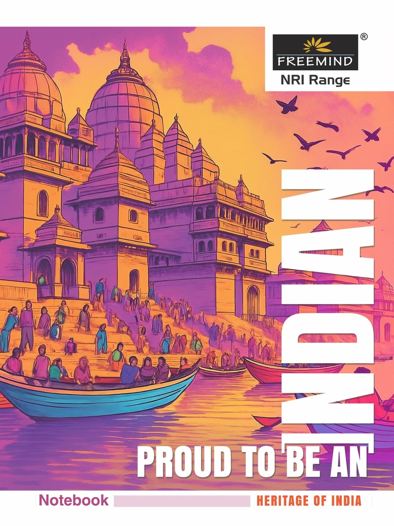 NRI-24x18 NOTEBOOK-Four Lines with Gap-164