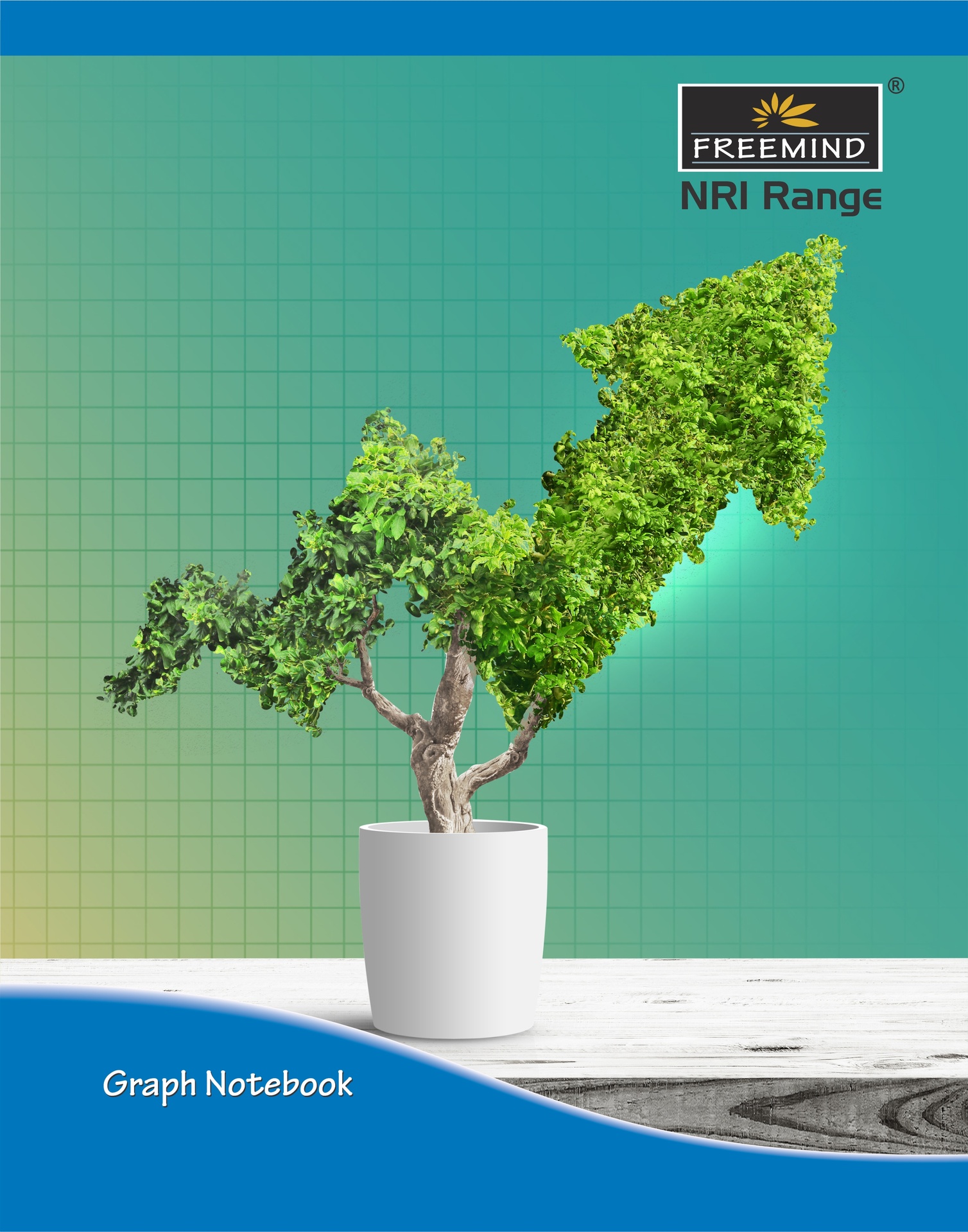 NRI-Graph Book-Graph (Square - 1 mm/Single Line-12