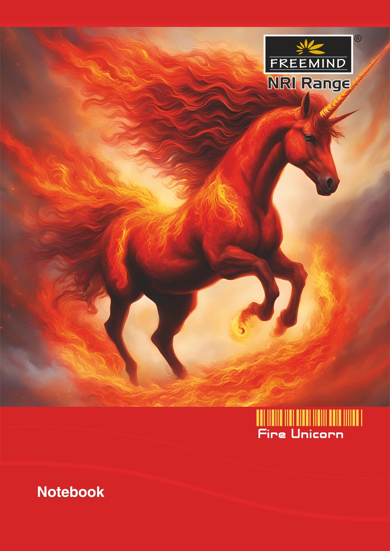 NRI-A4 NOTEBOOK-UNRULED-480