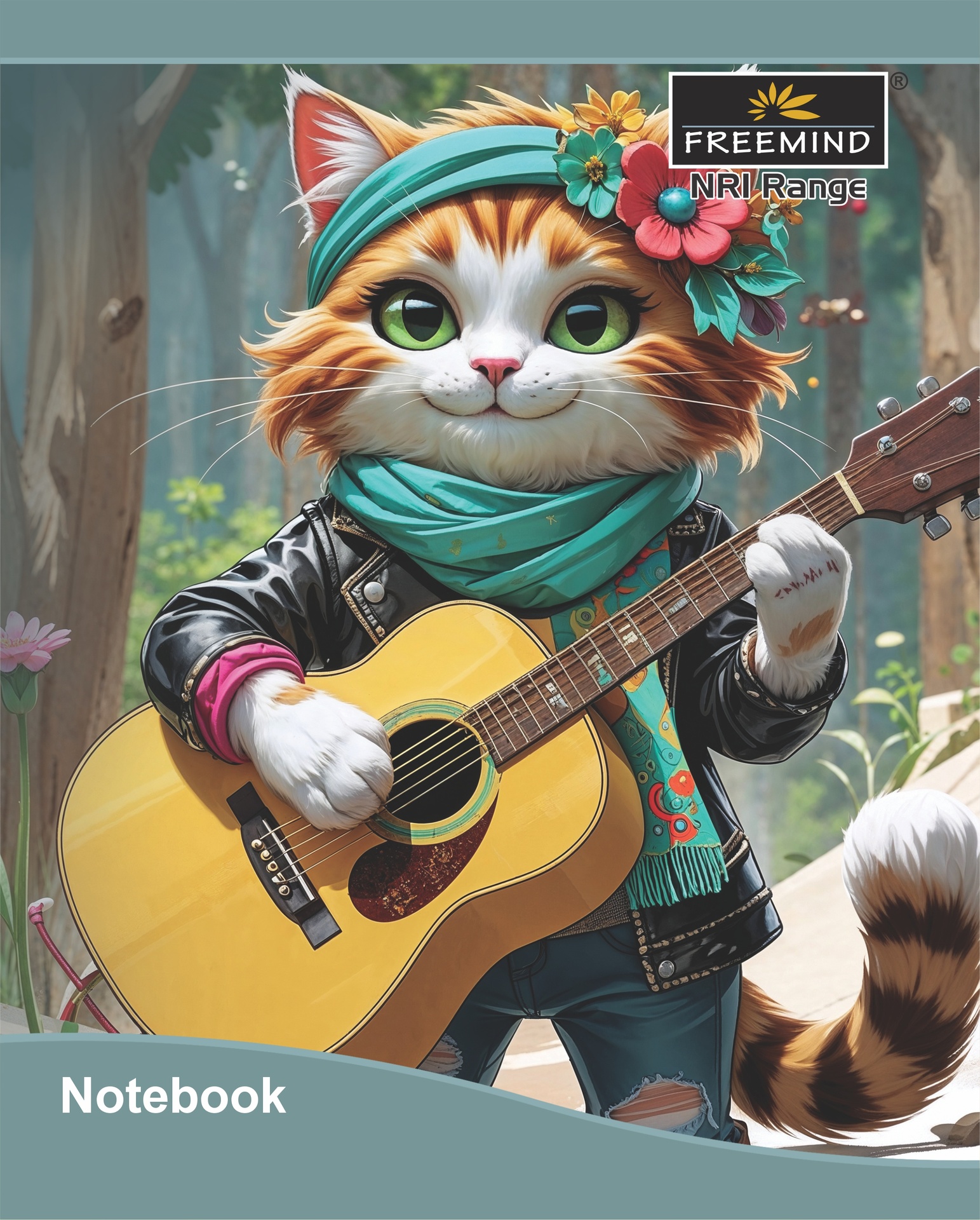 NRI-25.5x20.5 NOTEBOOK-UNRULED-72