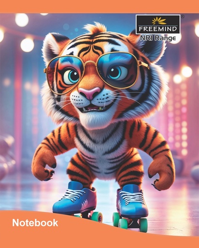 [800612] NRI-25.5x20.5 NOTEBOOK-Four Lines with Gap-72
